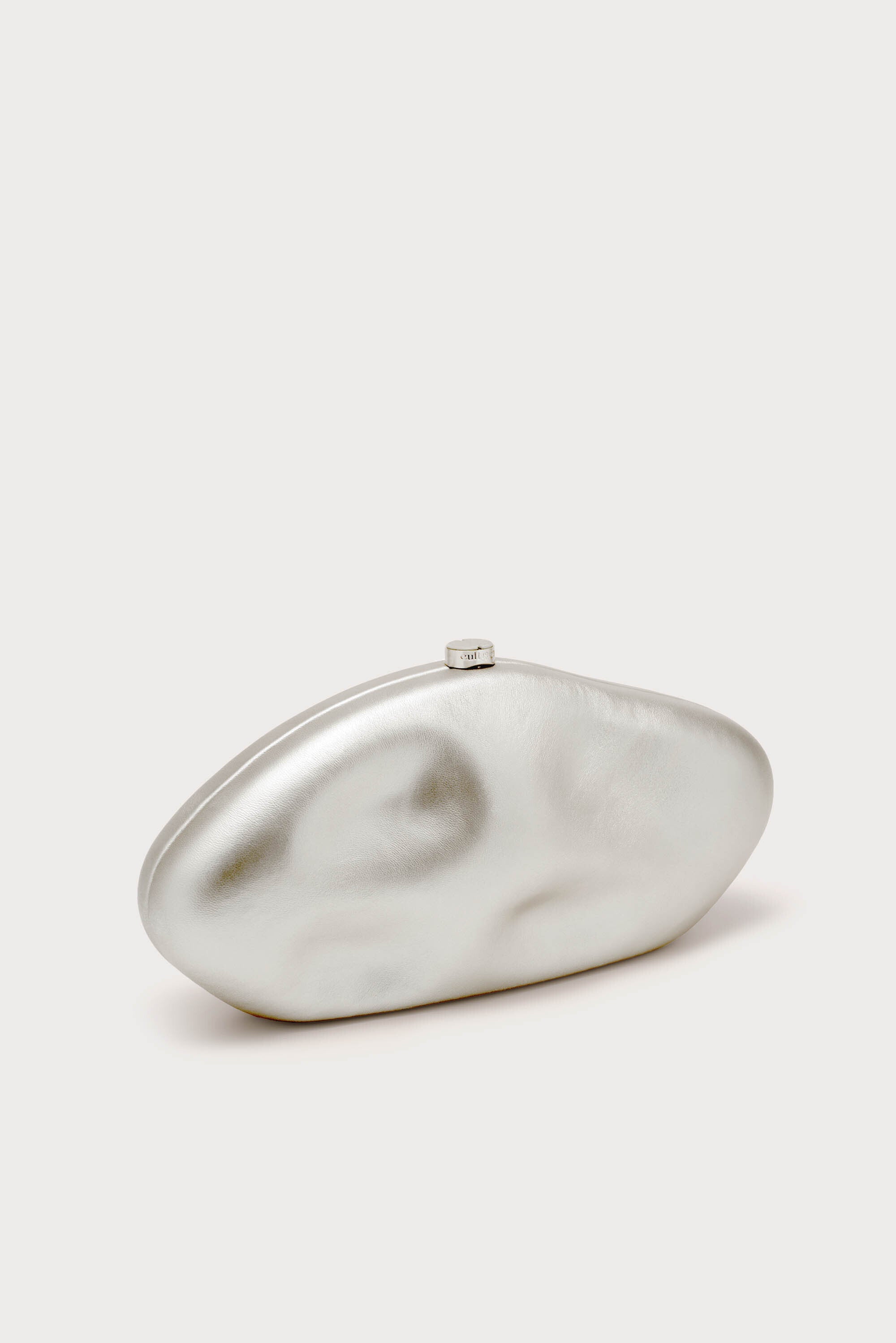 THE CALDERA CLUTCH - MATTE SILVER