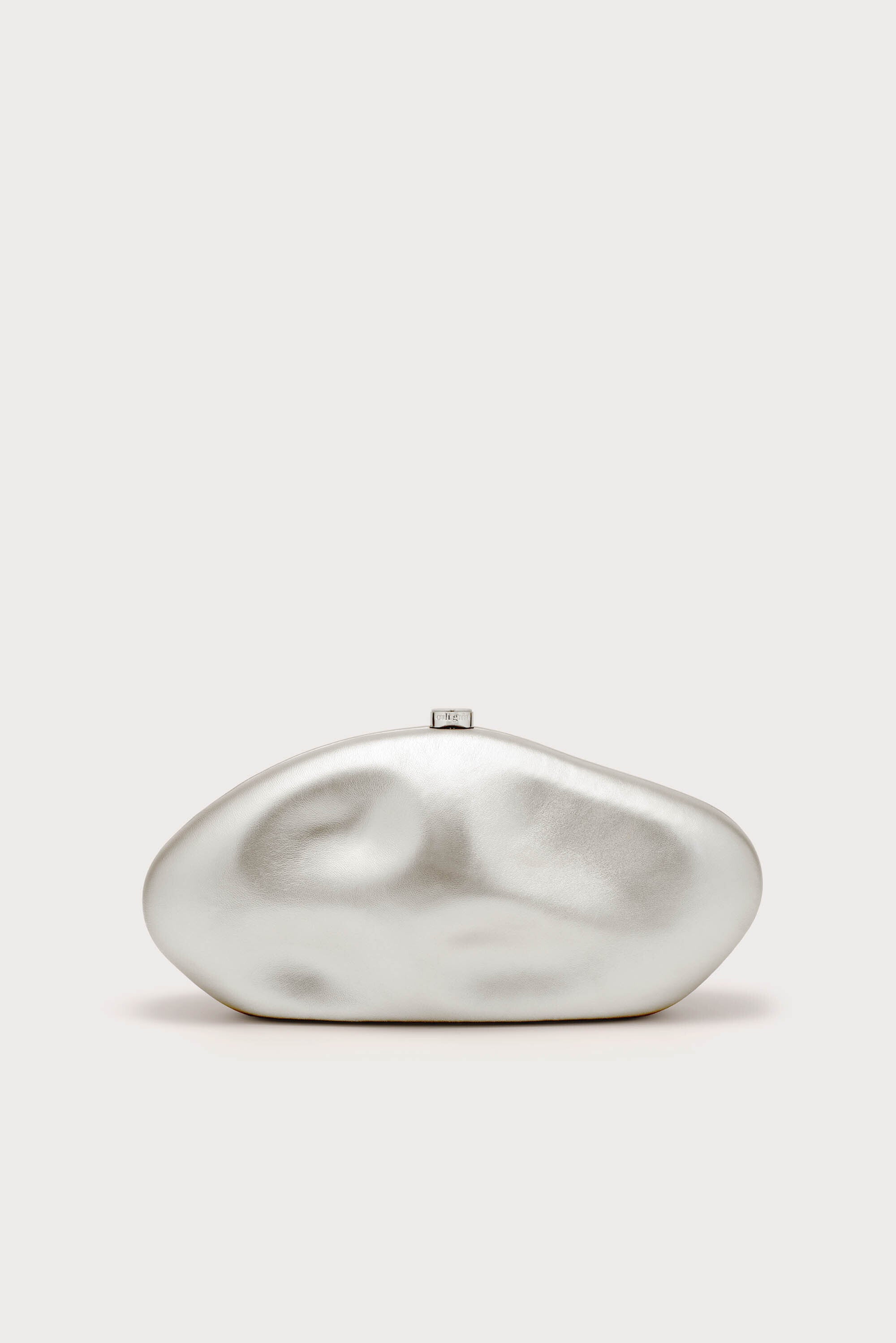 THE CALDERA CLUTCH - MATTE SILVER