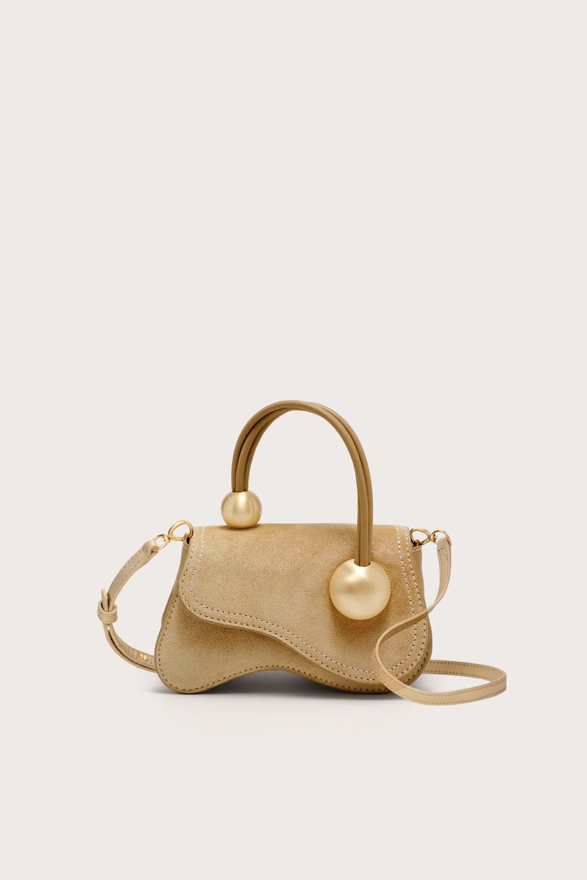 KAZIA NANO CROSSBODY BAG - SAND DOLLAR