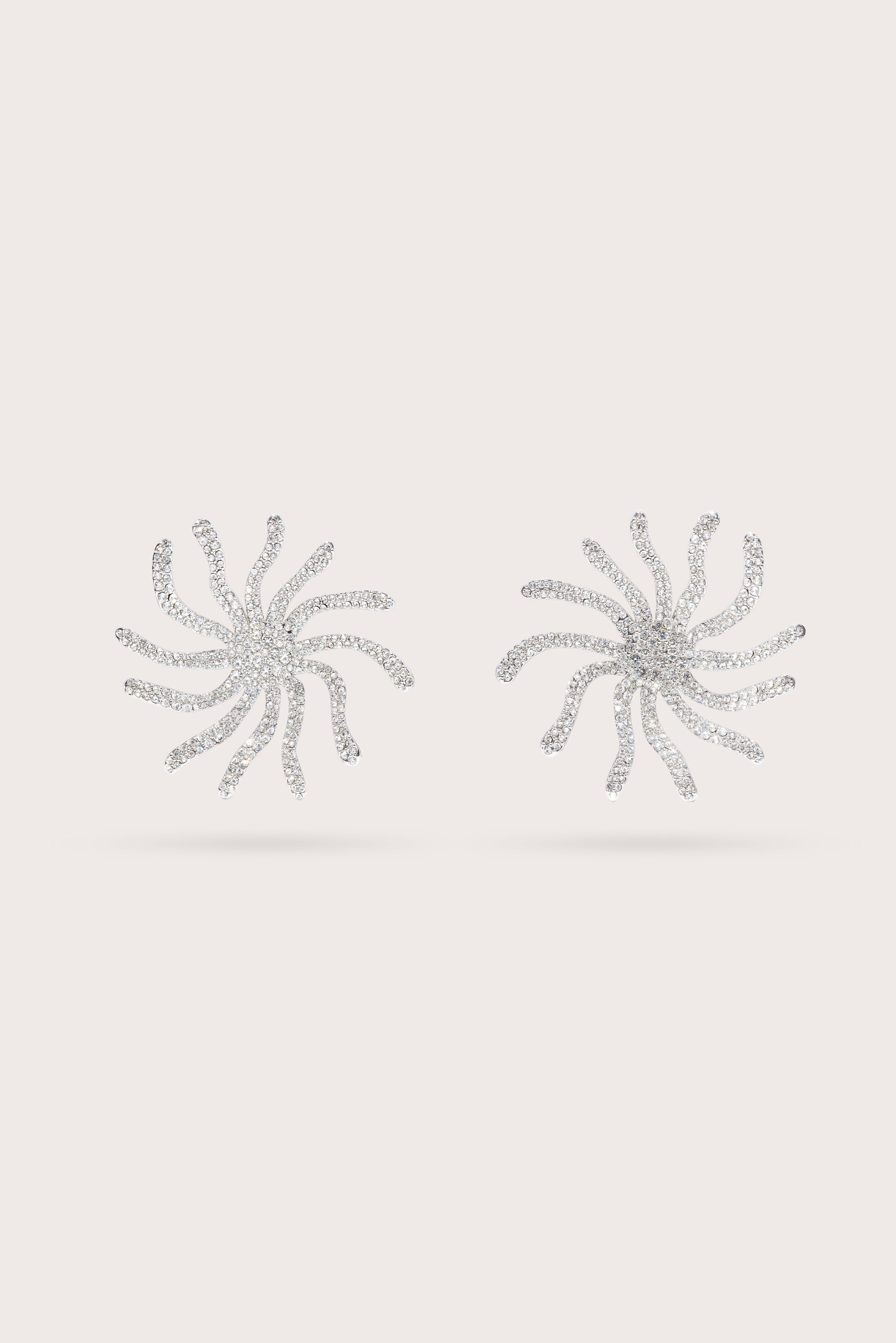 NIS EARRING - CLEAR PAVE