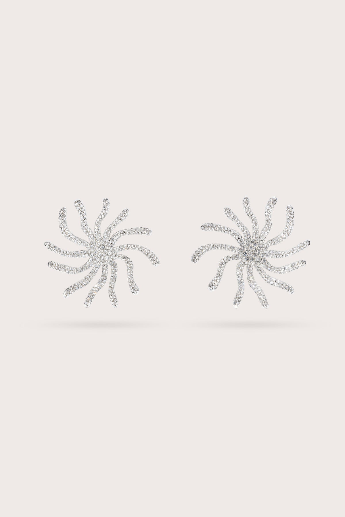 NIS EARRING - CLEAR PAVE