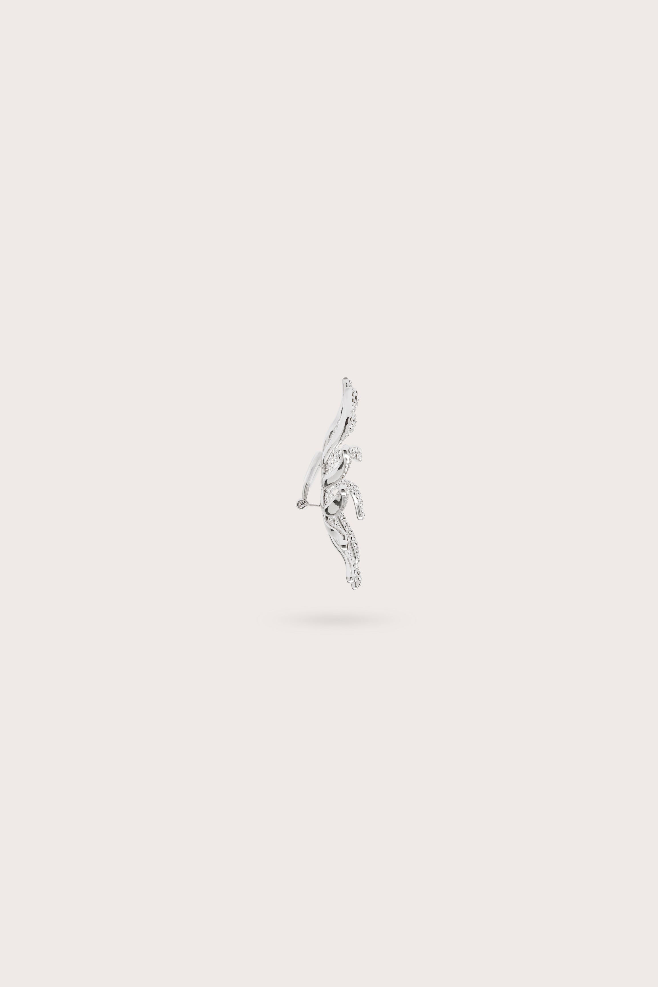NIS EARRING - CLEAR PAVE
