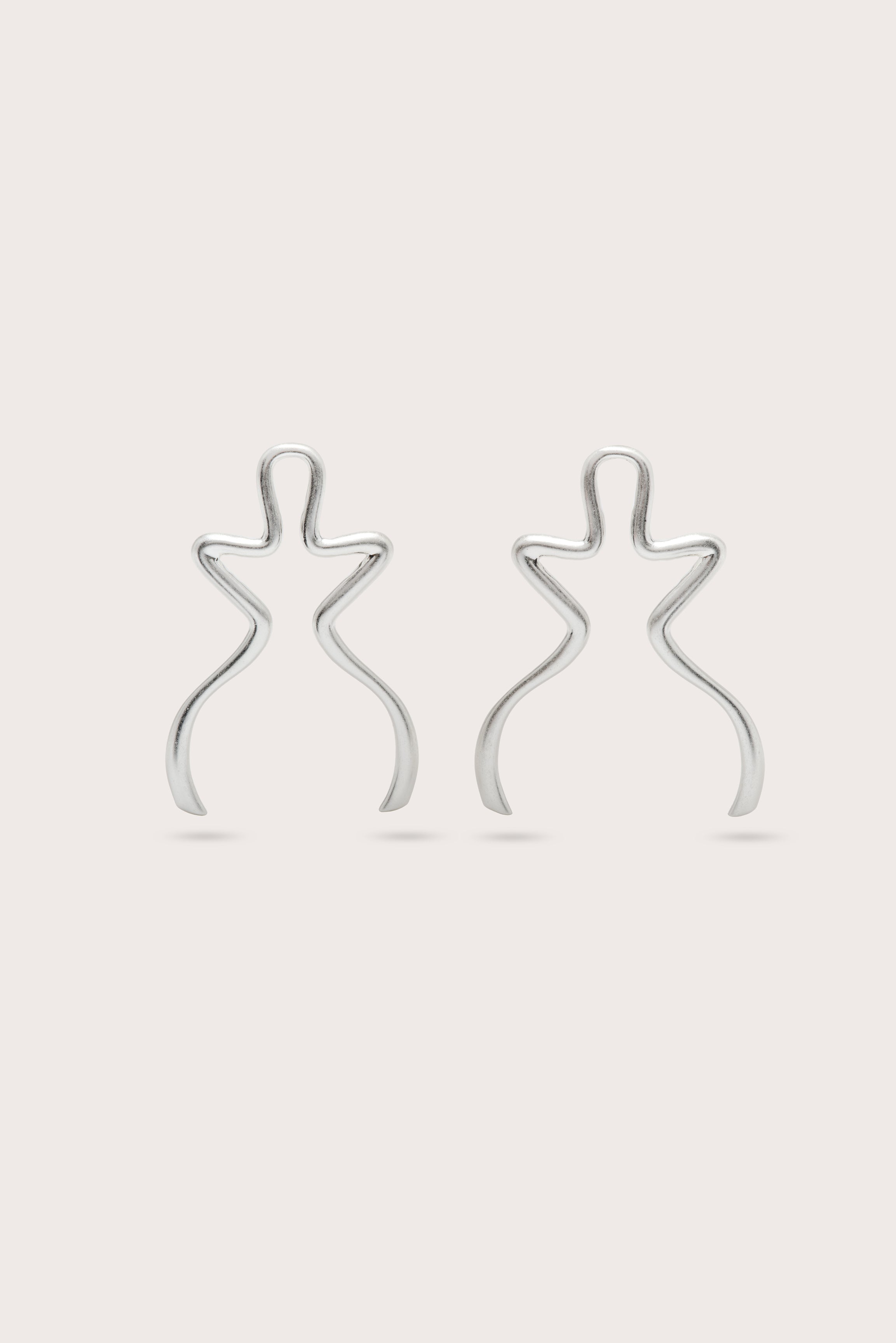 VALMA EARRING - ANTIQUE SILVER