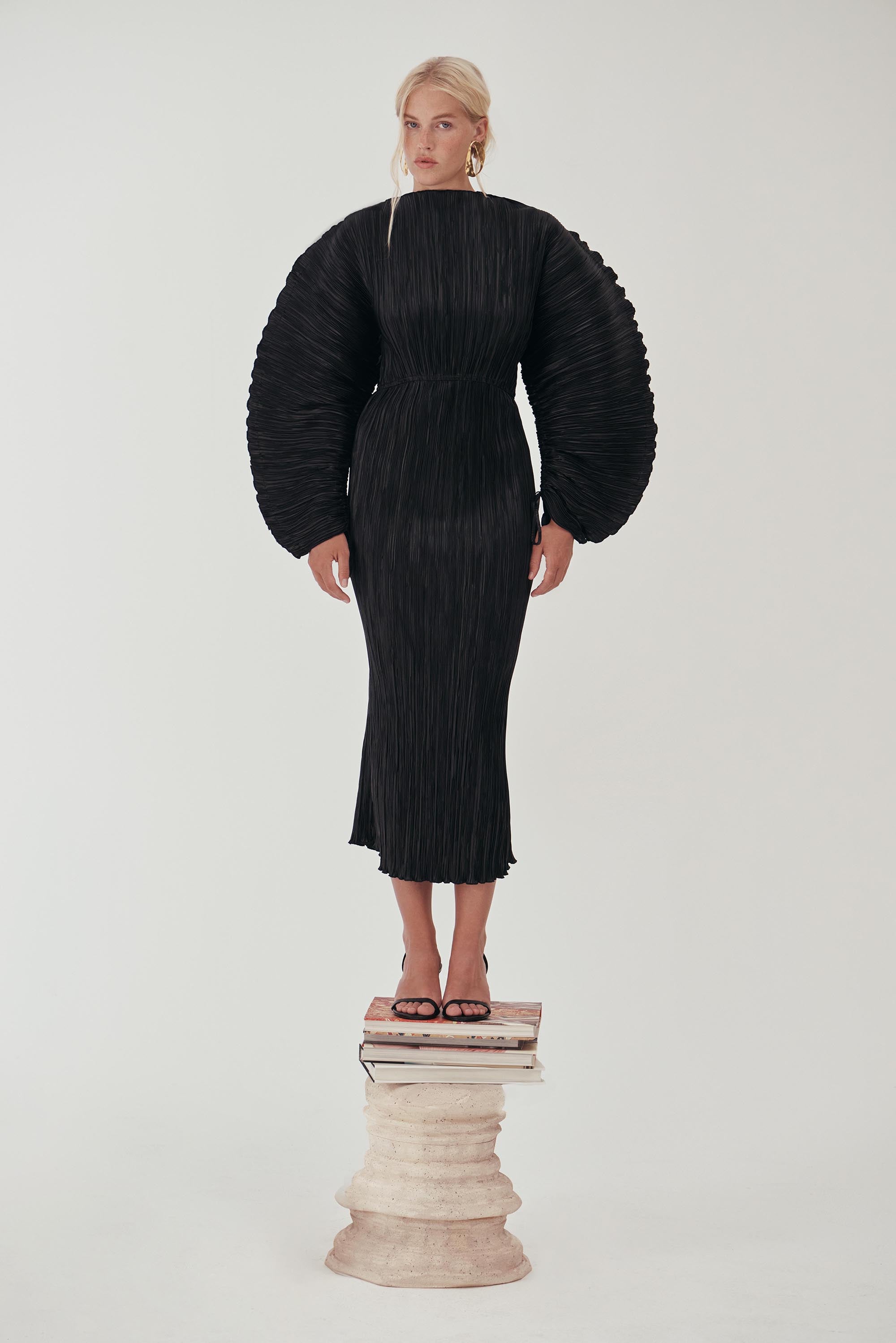 FREDA DRESS - BLACK