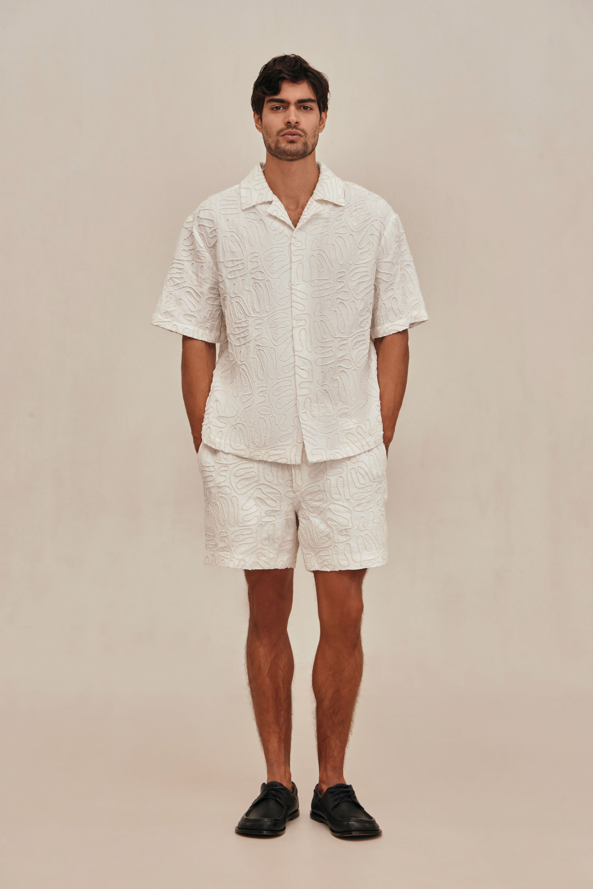 RYAN SHIRT - OFF WHITE MULTI