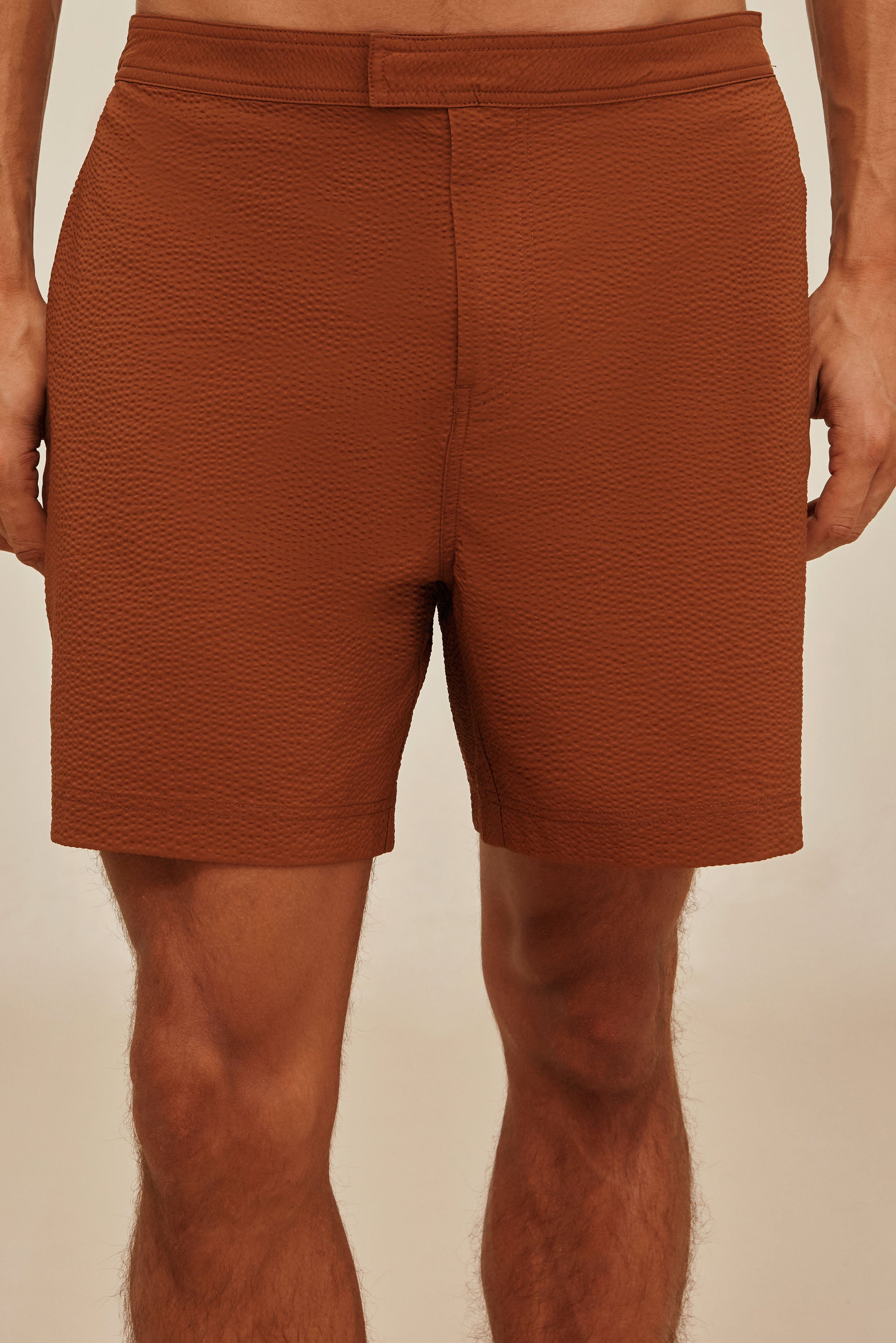 NICCO SWIM SHORT - SADDLE