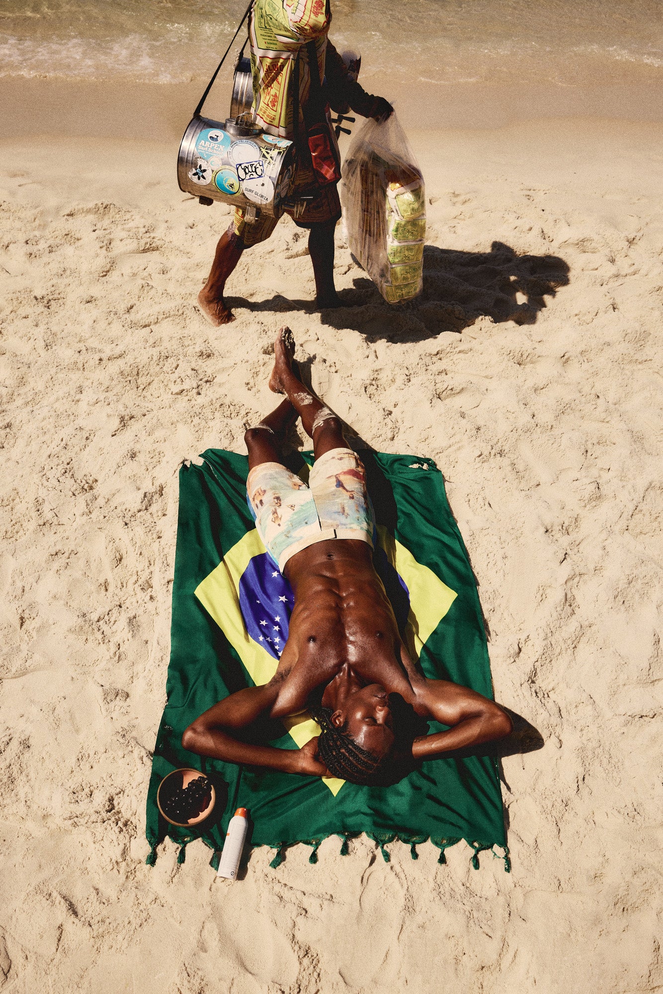 MORFEO SWIM SHORT - RIO BEACH PRINT