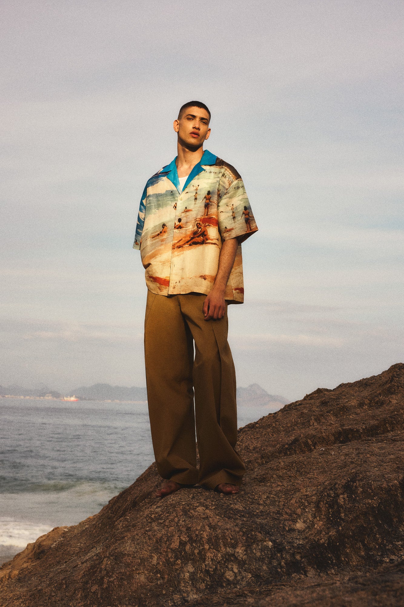 IPANEMA SHIRT - RIO BEACH PRINT