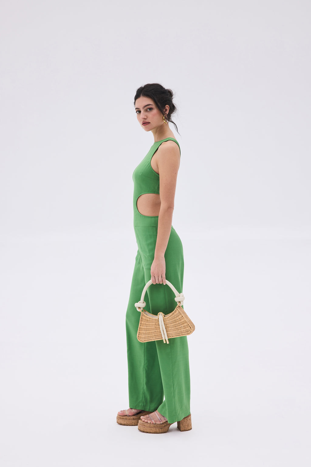GILLIAN JUMPSUIT - BASIL