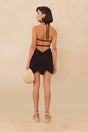 FLOREANA KNIT DRESS - BLACK