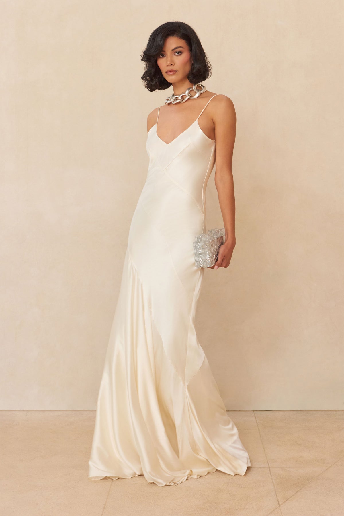 CRISSY GOWN - OFF WHITE