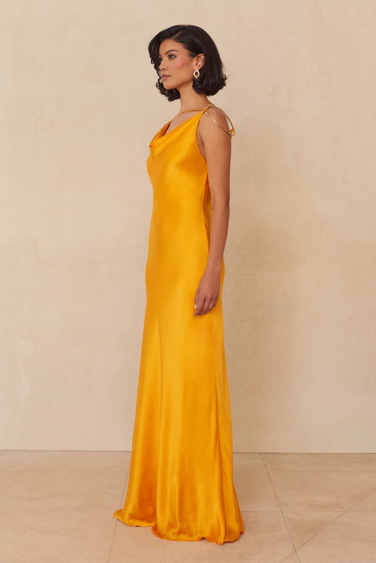 AZAELIA  GOWN - MARIGOLD