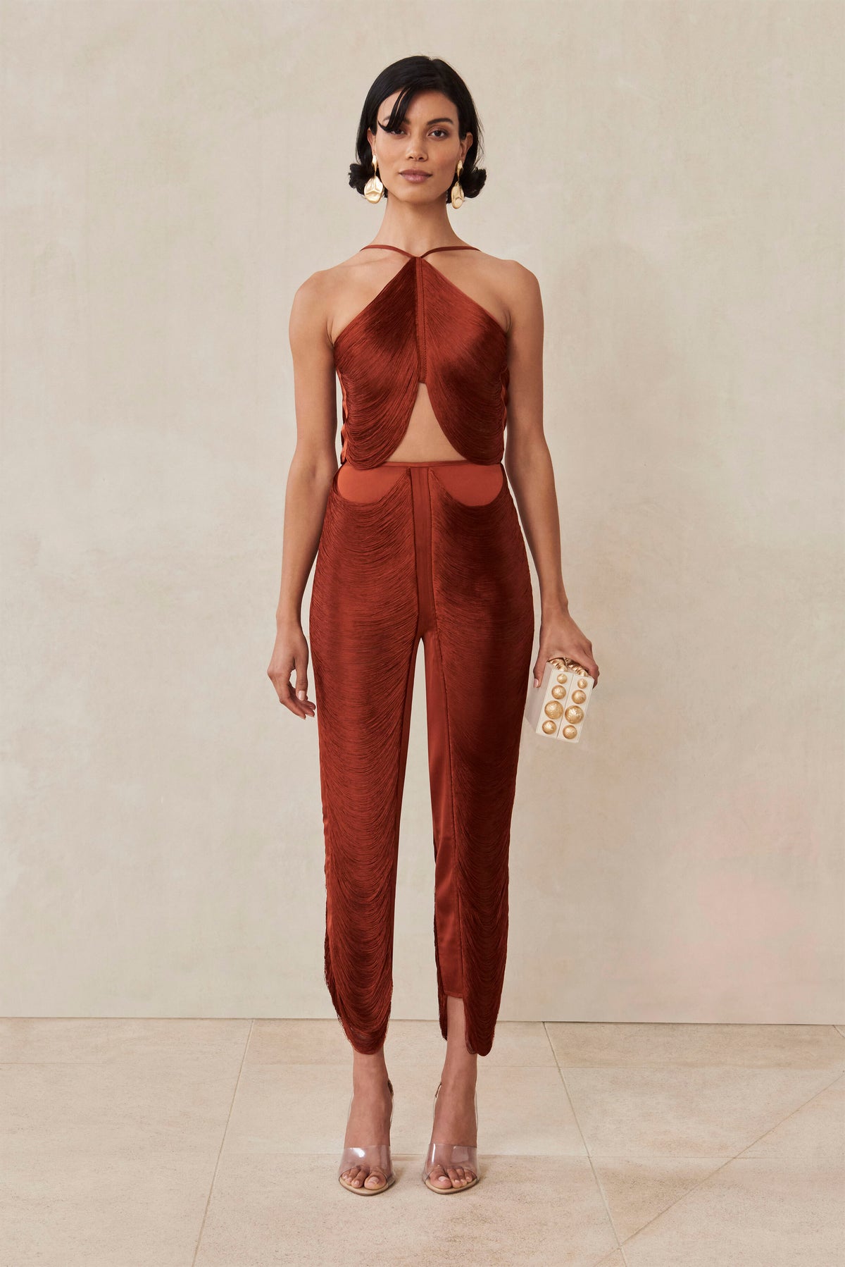 ILLARIA PANT - BRONZE