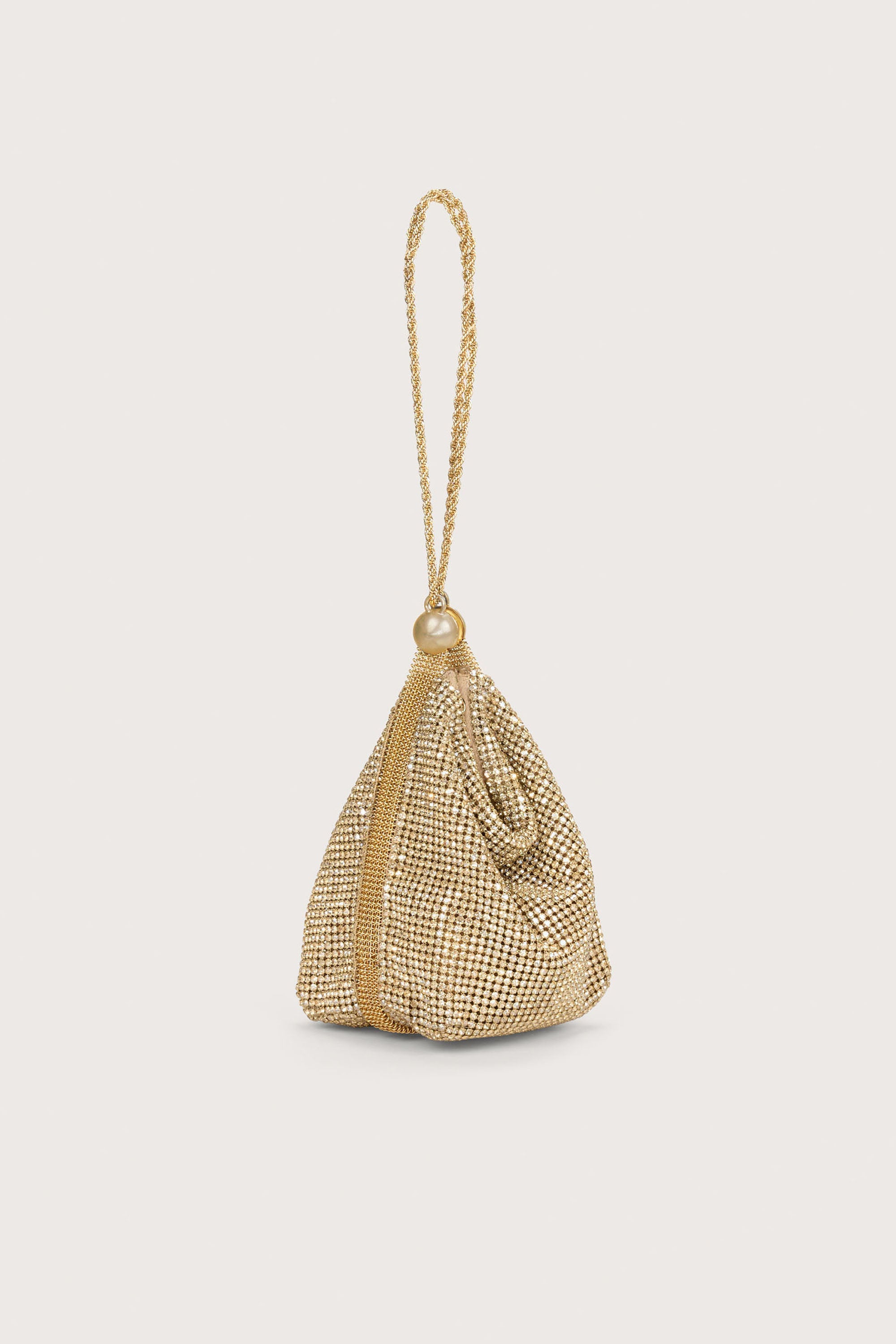 RUE WRISTLET BAG - SAND DOLLAR