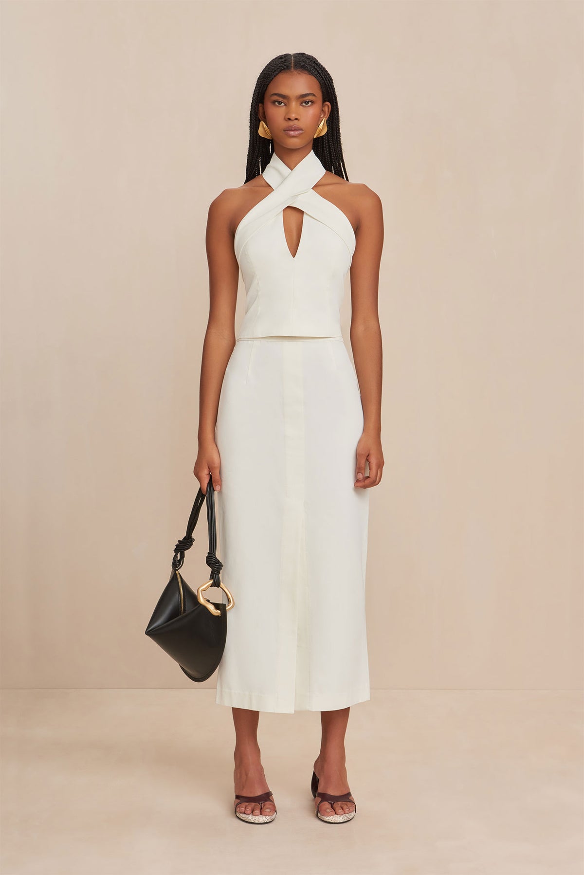 DOV SKIRT - OFF WHITE