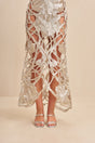 SITA GOWN - SILVER