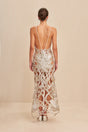 SITA GOWN - SILVER