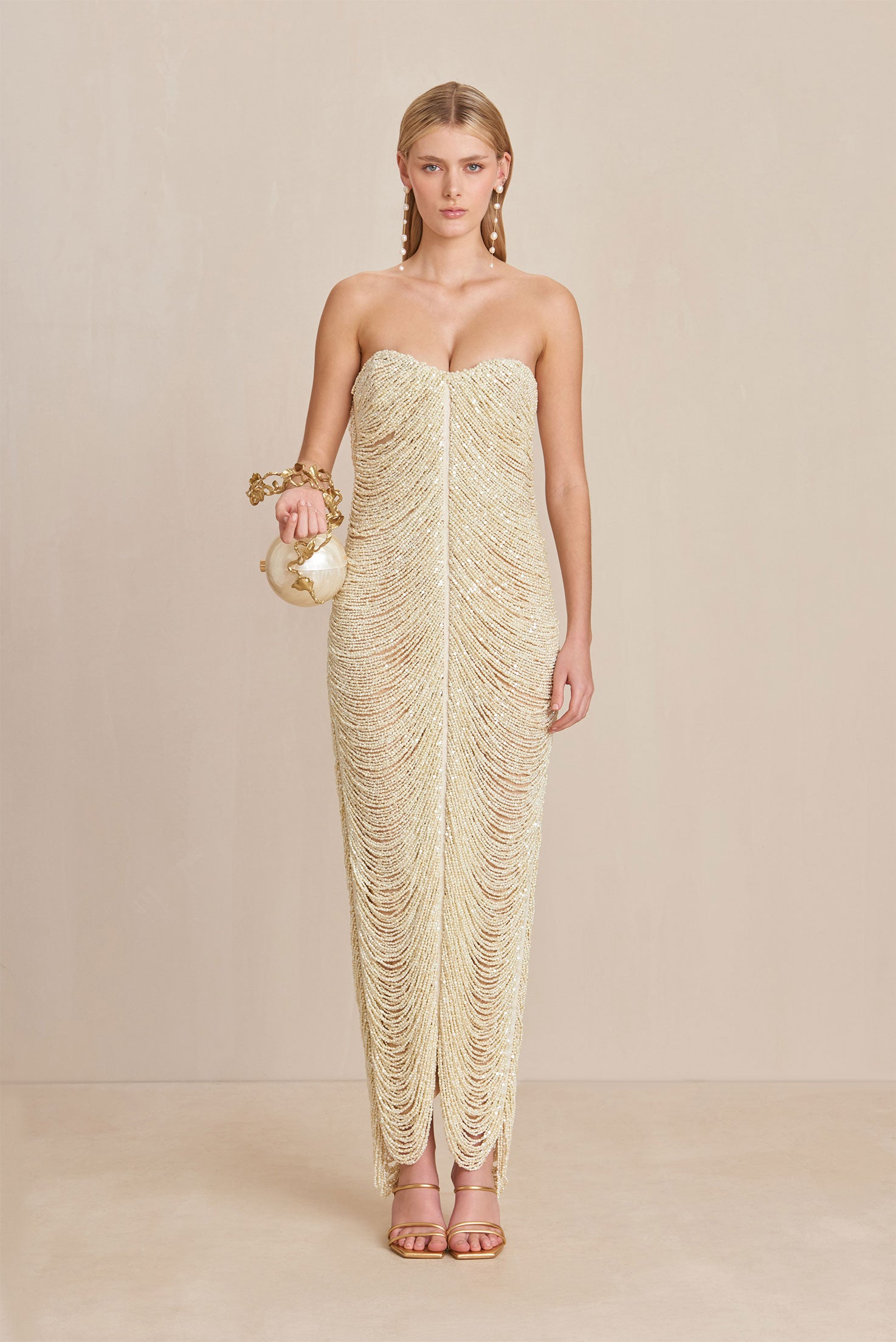 SANTIAGA GOWN - OFF WHITE