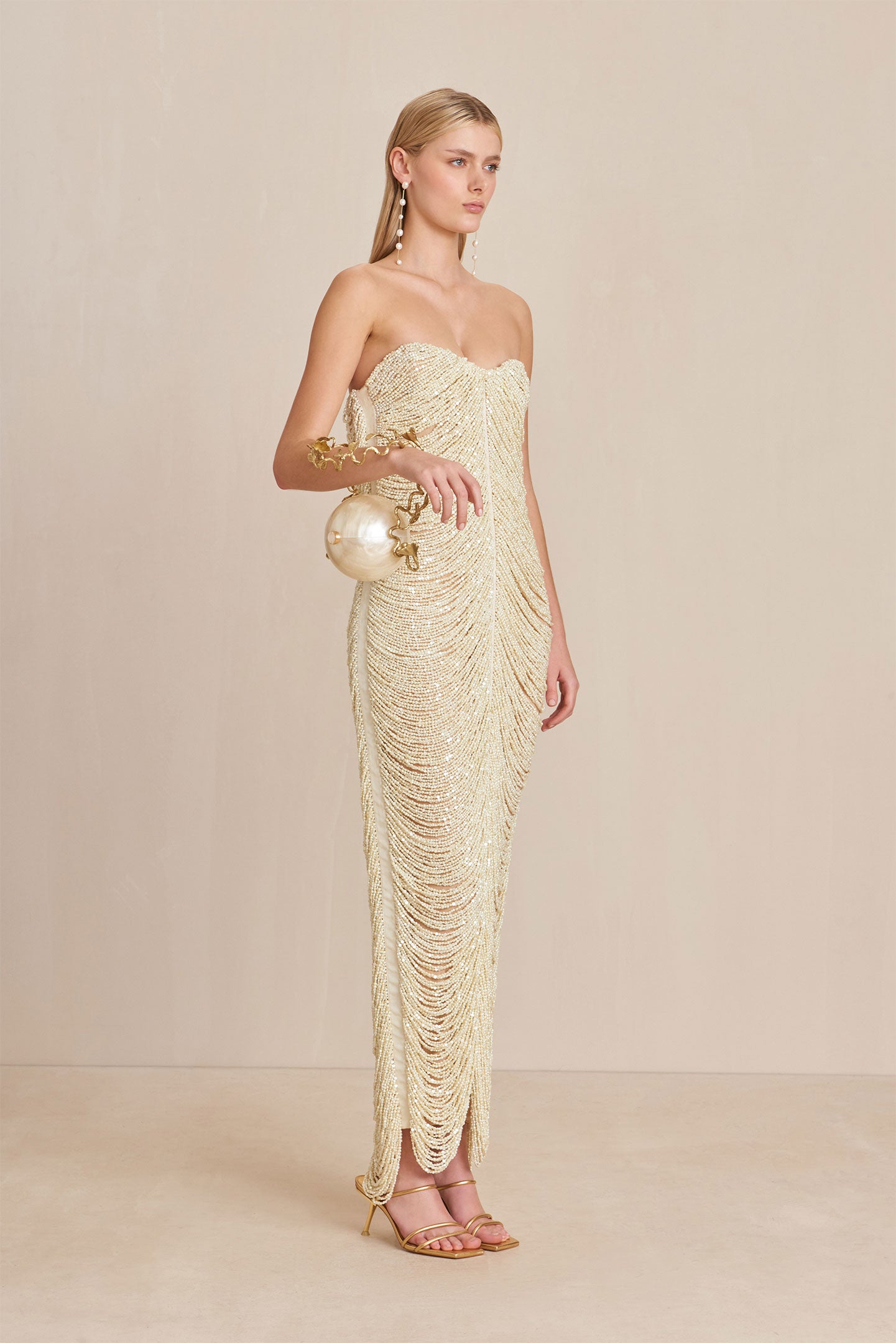 SANTIAGA GOWN - OFF WHITE