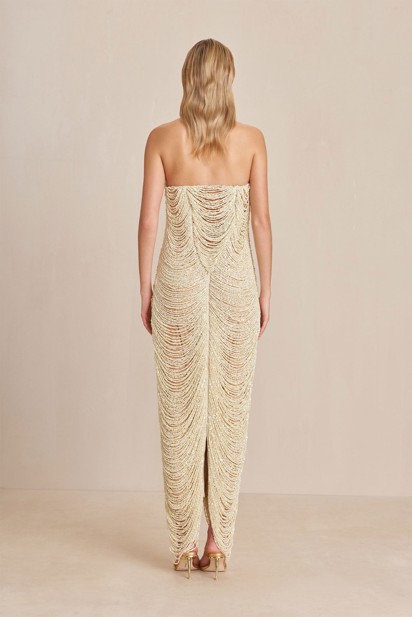 SANTIAGA GOWN - OFF WHITE