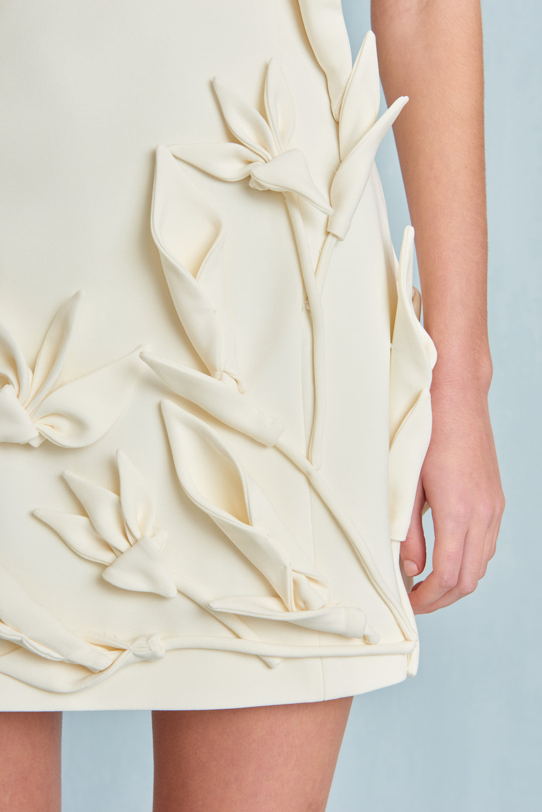 CULT GAIA ELA DRESS IN OFF WHITE
