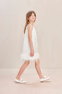 REEVES KIDS DRESS - OFF WHITE