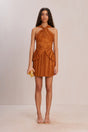 SOFILA DRESS - BOURBON