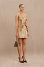 CHARLIQUE DRESS - GOLD