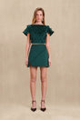 MIRABEL SKIRT - FOREST GREEN