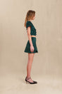 DELINA TOP - FOREST GREEN