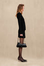 MARLEY KNIT CARDIGAN - BLACK