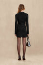 MARLEY KNIT CARDIGAN - BLACK