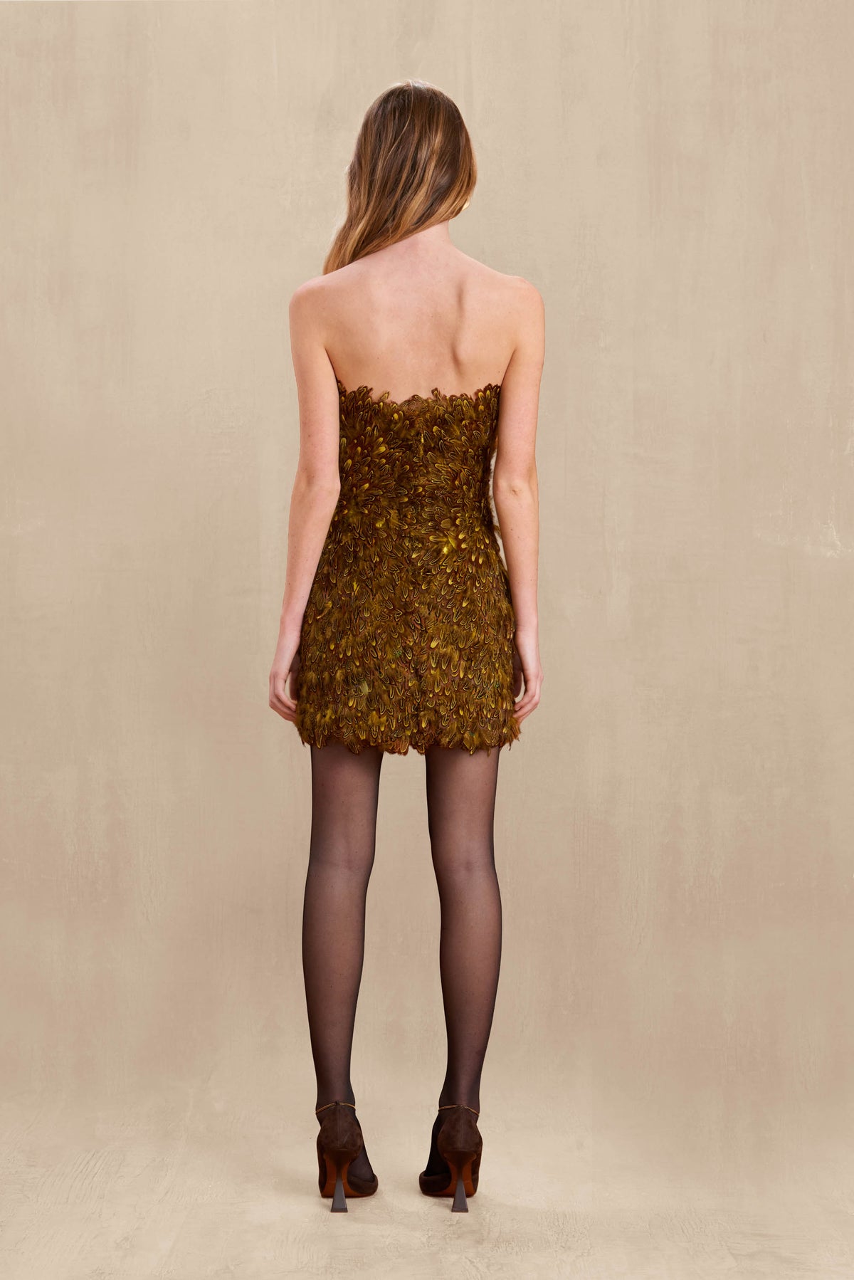 ANGE DRESS - ALGAE MULTI