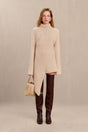 COOKE KNIT DRESS - OFF WHITE
