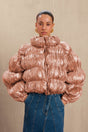 BOMBON PUFFER - ROSE GOLD