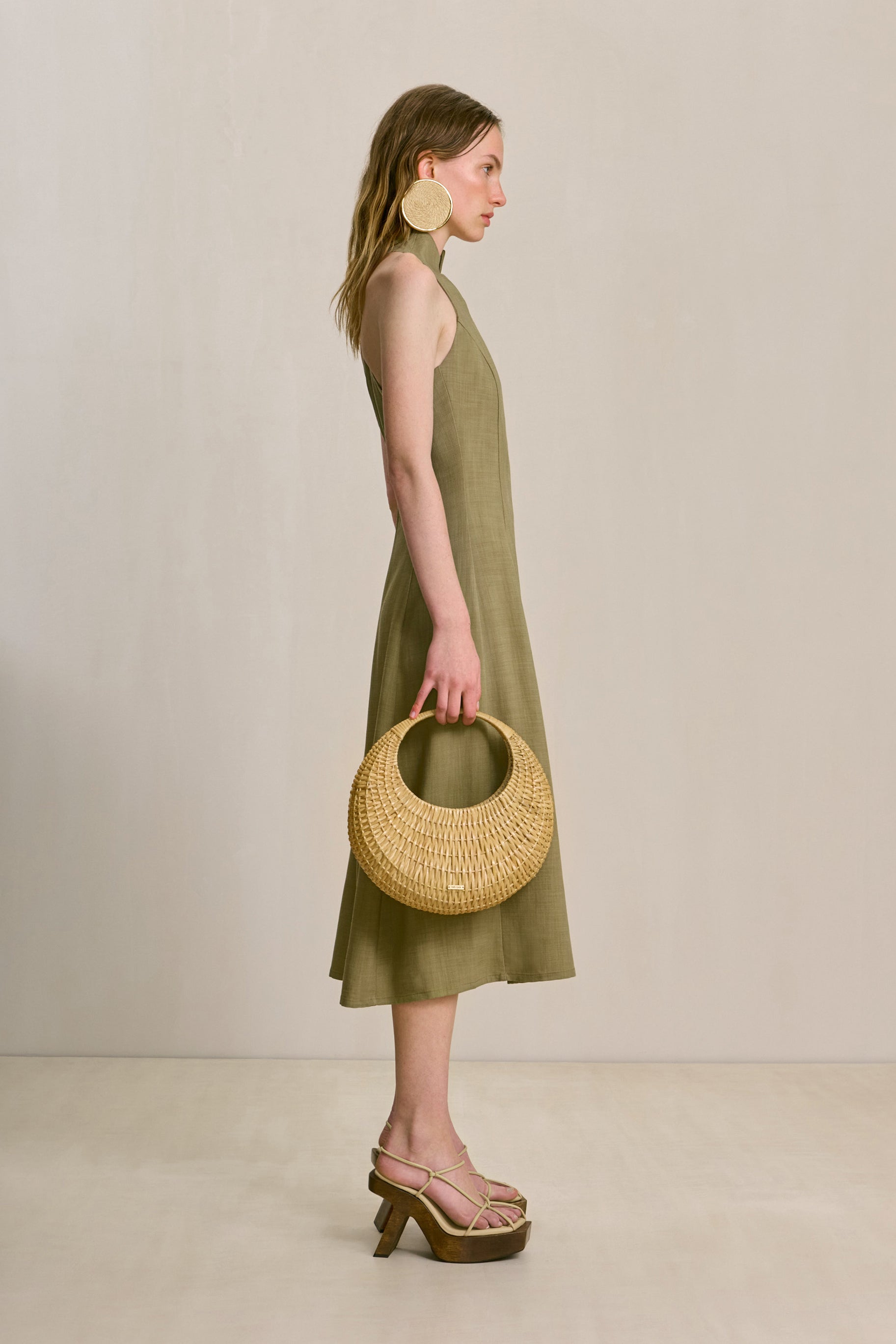 CULT GAIA HAMLEN DRESS IN TEA
