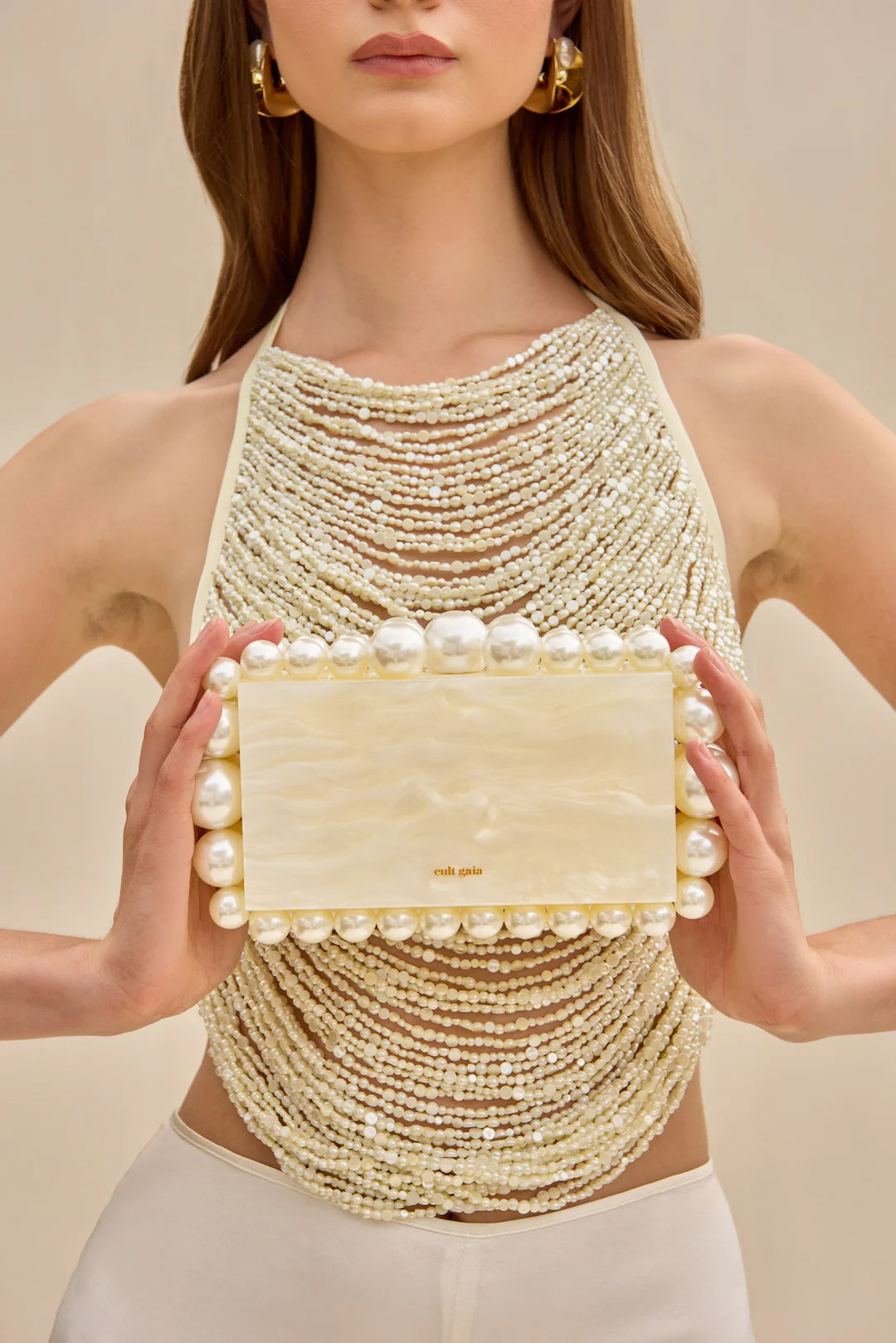 EOS CLUTCH - IVORY