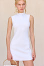 HARLOW KNIT DRESS - OFF WHITE