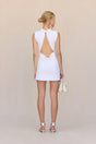 HARLOW KNIT DRESS - OFF WHITE
