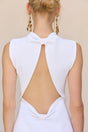 HARLOW KNIT DRESS - OFF WHITE