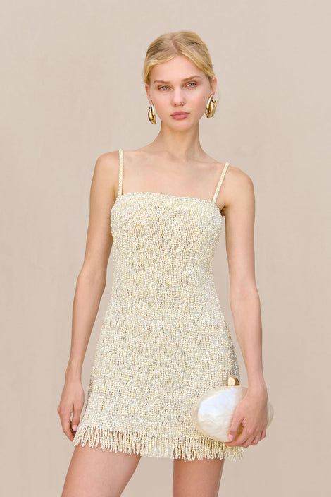 EVIANA CLUTCH - IVORY