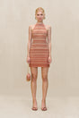 ERINA KNIT DRESS - CORALLO MULTI