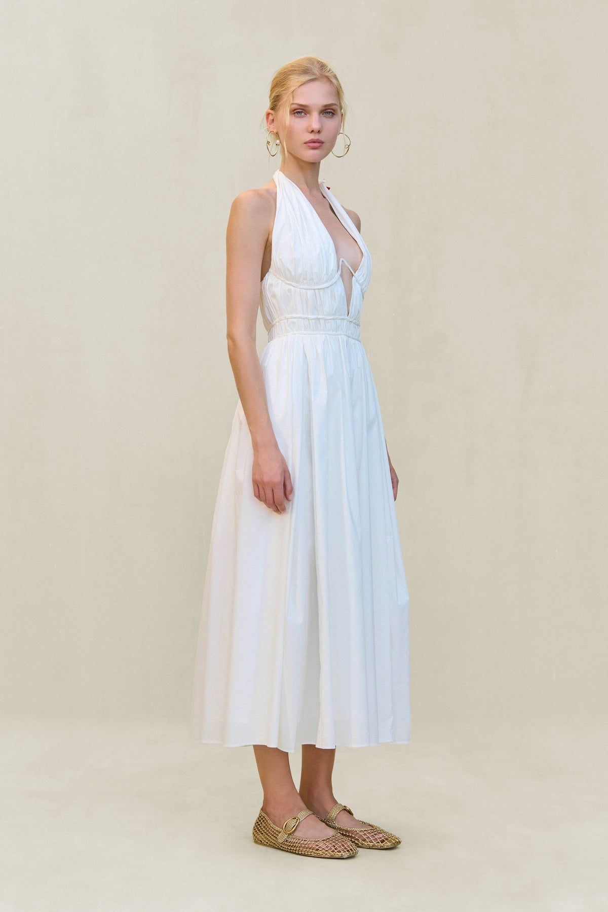 DASIA DRESS - OPTIC WHITE