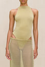 CASSIUS KNIT BODYSUIT - GOLD