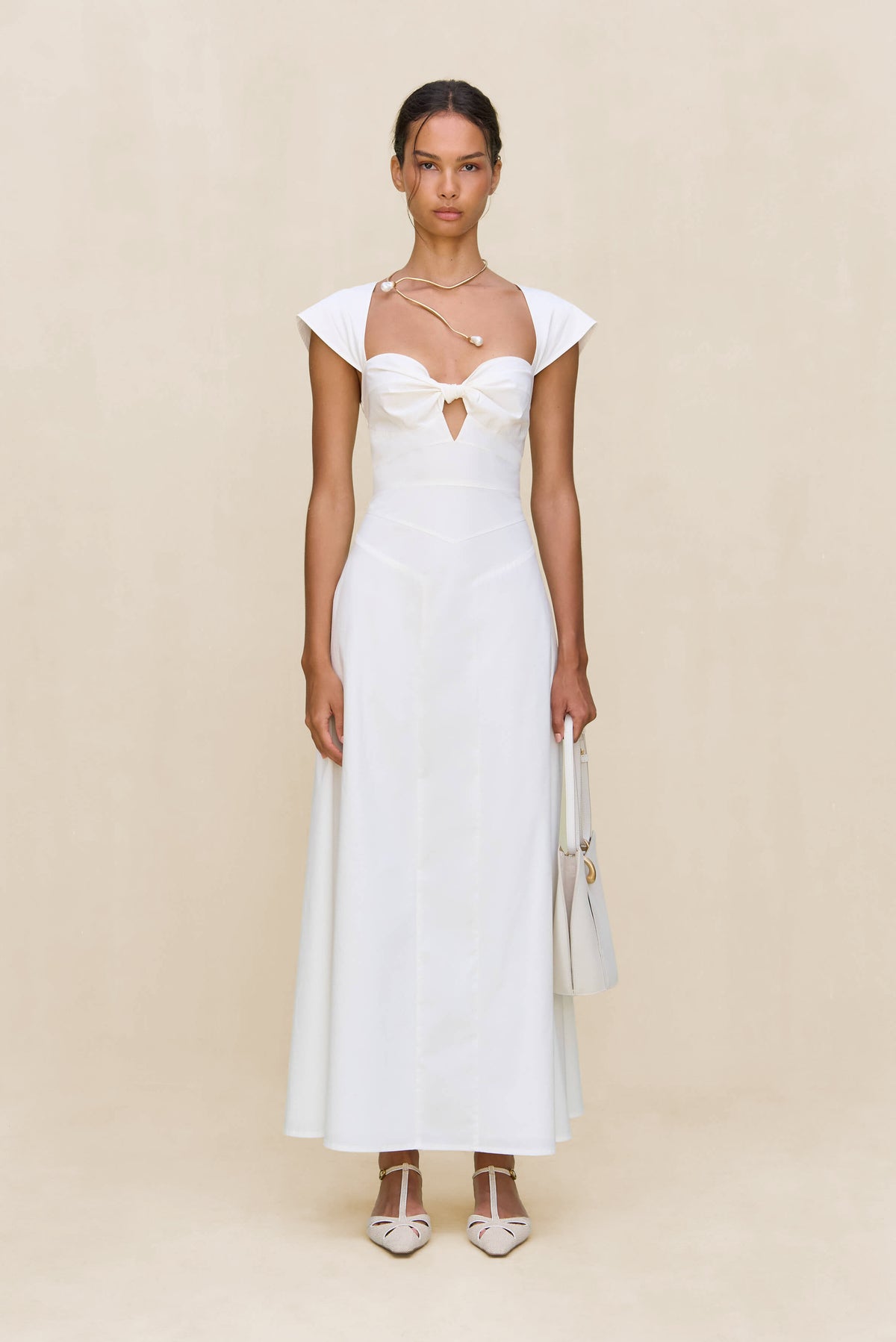 MAGNOLIA DRESS - OPTIC WHITE
