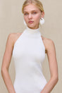 KAYLILAH KNIT DRESS - OFF WHITE