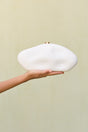 THE CALDERA CLUTCH - ANTIQUE WHITE