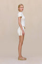 LUKA KNIT DRESS - OFF WHITE