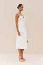 CIERA KNIT DRESS - OFF WHITE