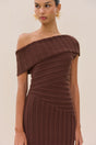 OCEANE KNIT DRESS - JAVA